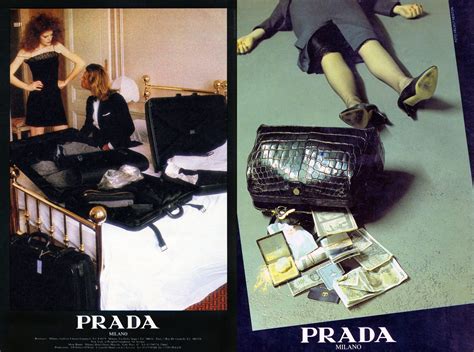 prada pubblicità vintage|prada ads.